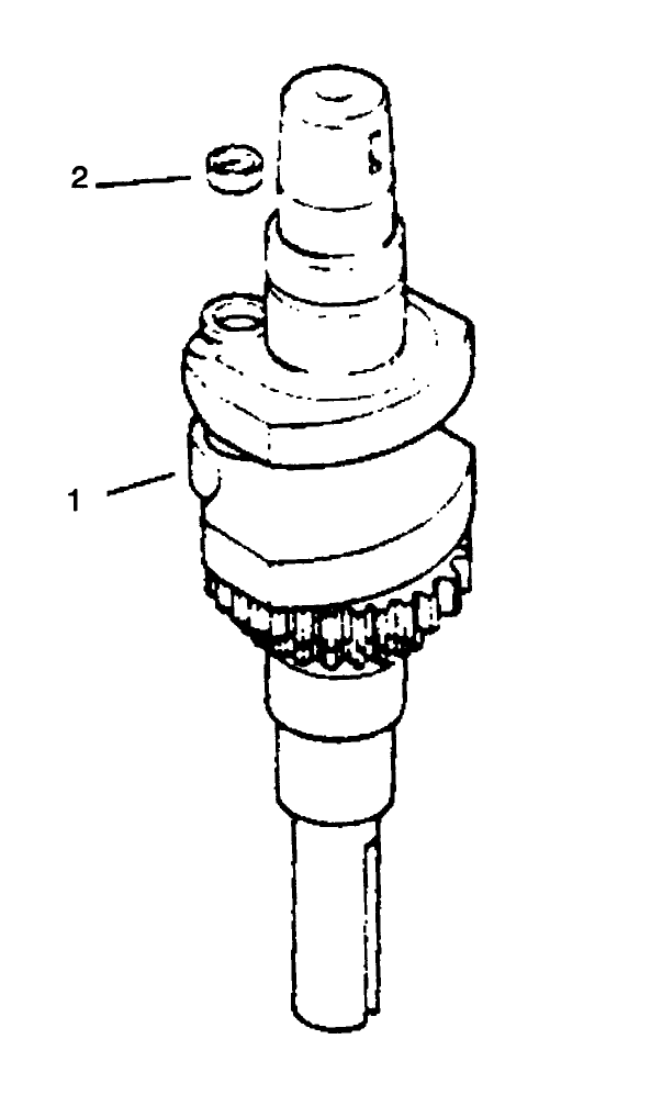 Crankshaft-Engine Kohler Model No. Cv12.5t-1254