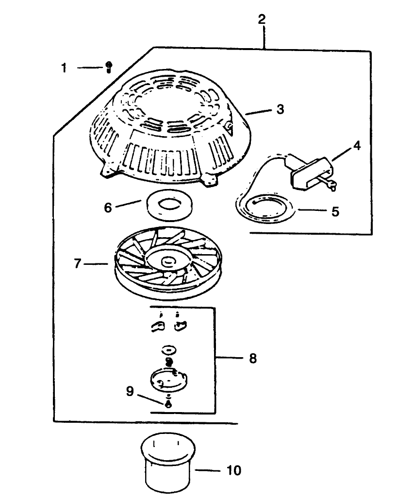Engine Kohler Model No. Cv14 T-1412