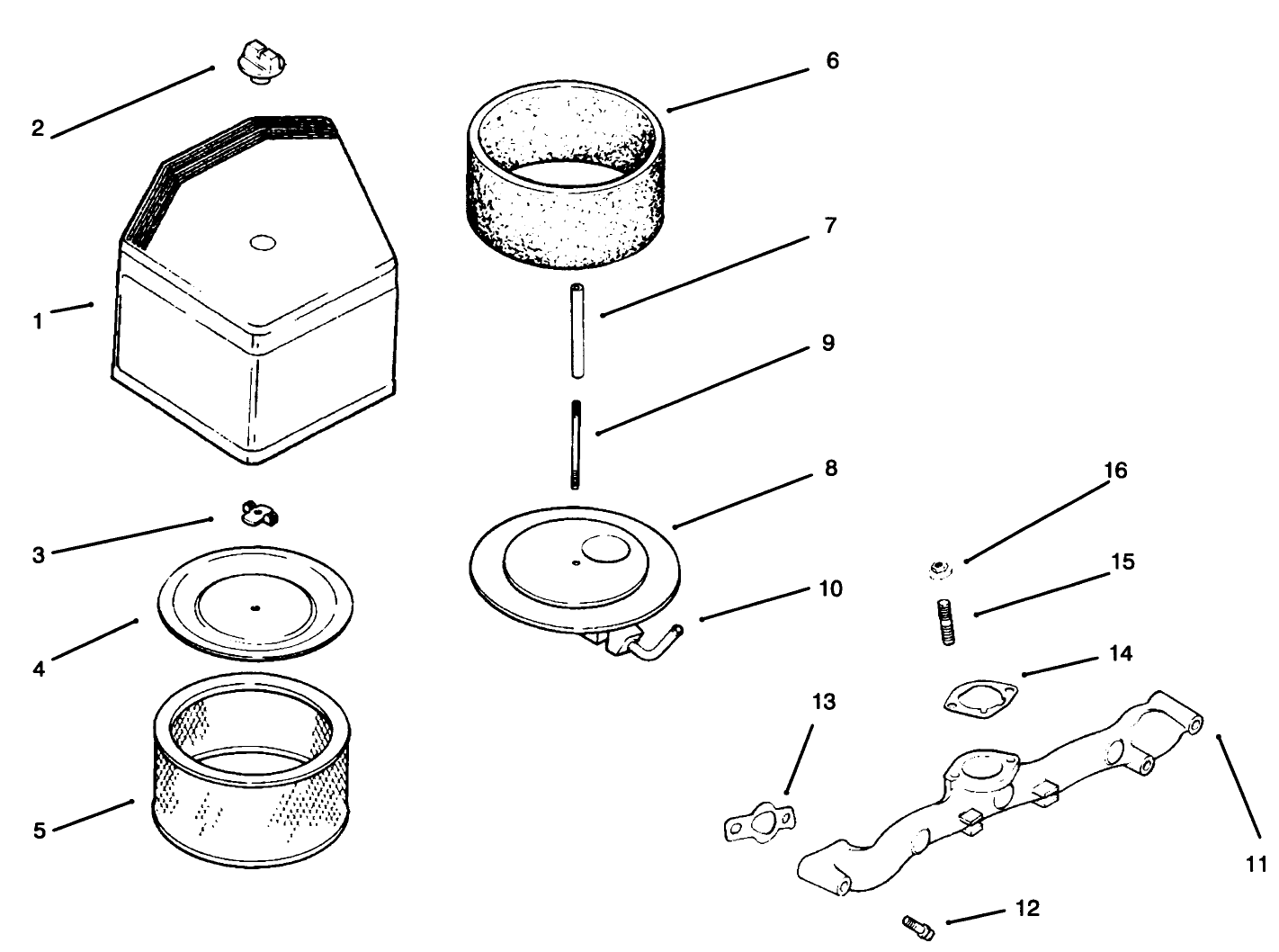 Air Cleaner/filtration Kohler Engine Cv18s - Ps 61521