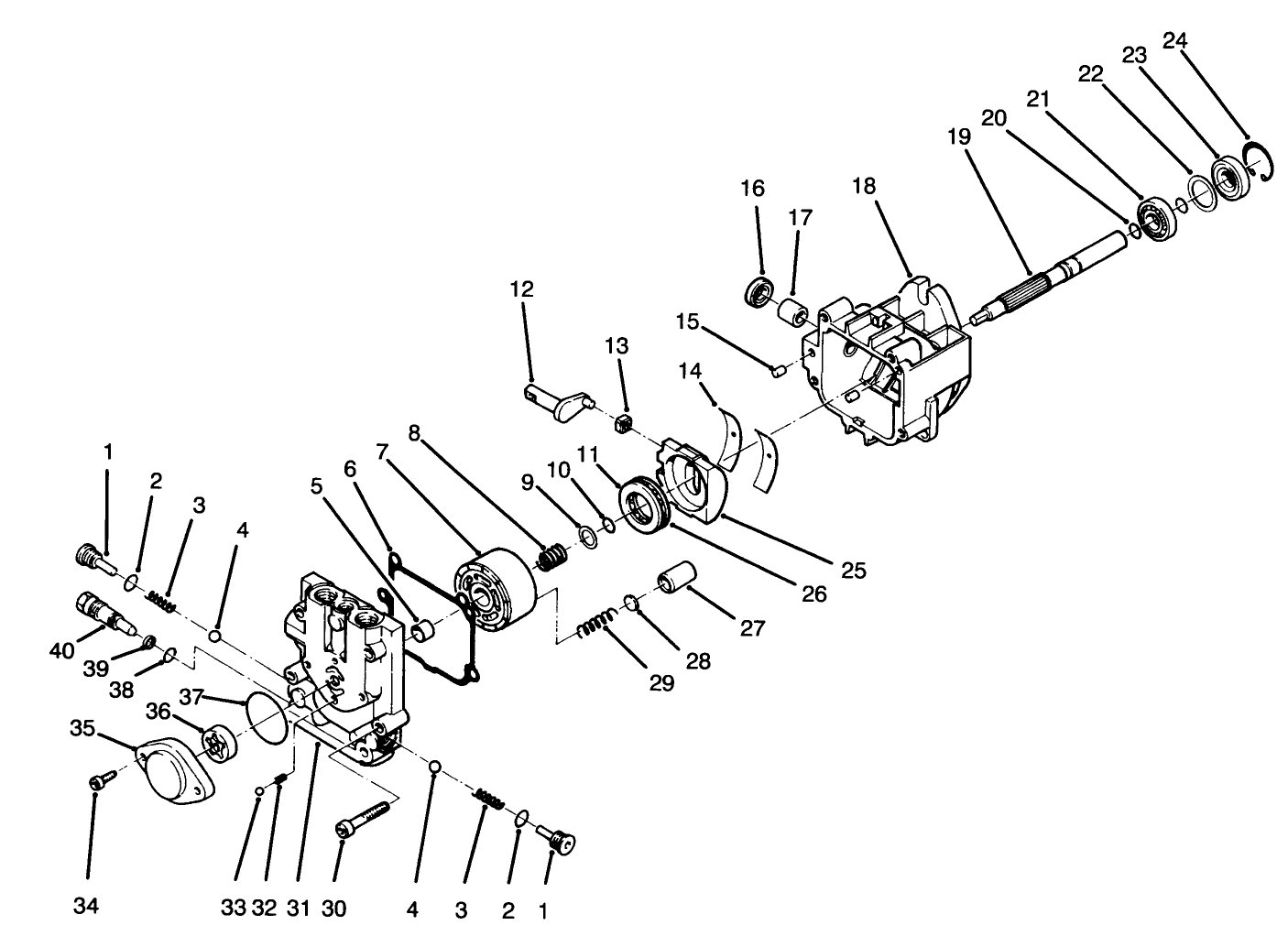Hydraulic Pump Assembly No. 82-8220