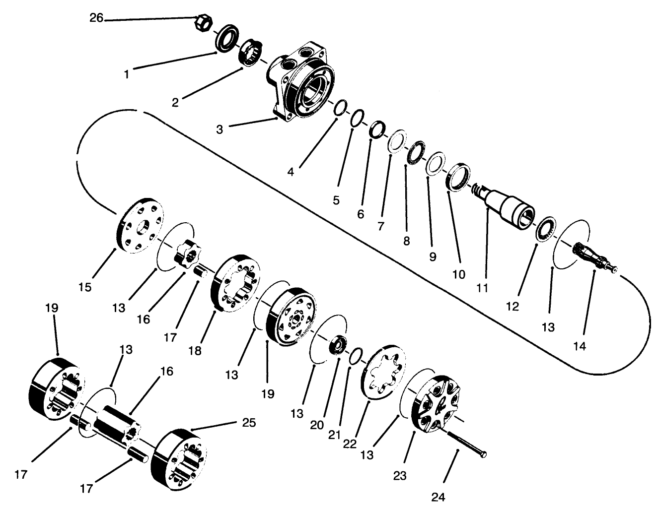 Traction Drive Motor (torqumotor)