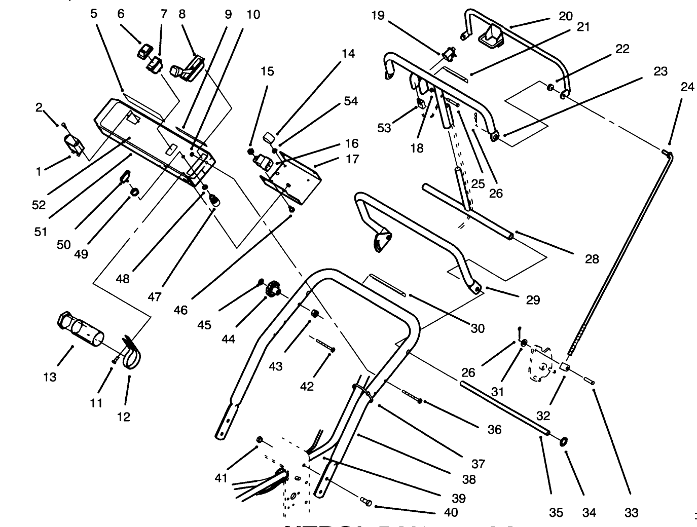 Handle/control Panel Assembly