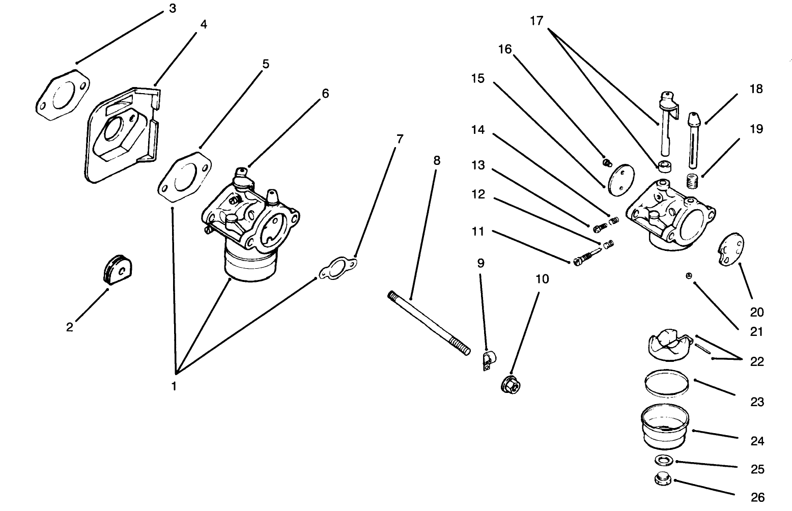 Fuel System-Engine Kohler Model No. Cv14 S-1429 (continued)