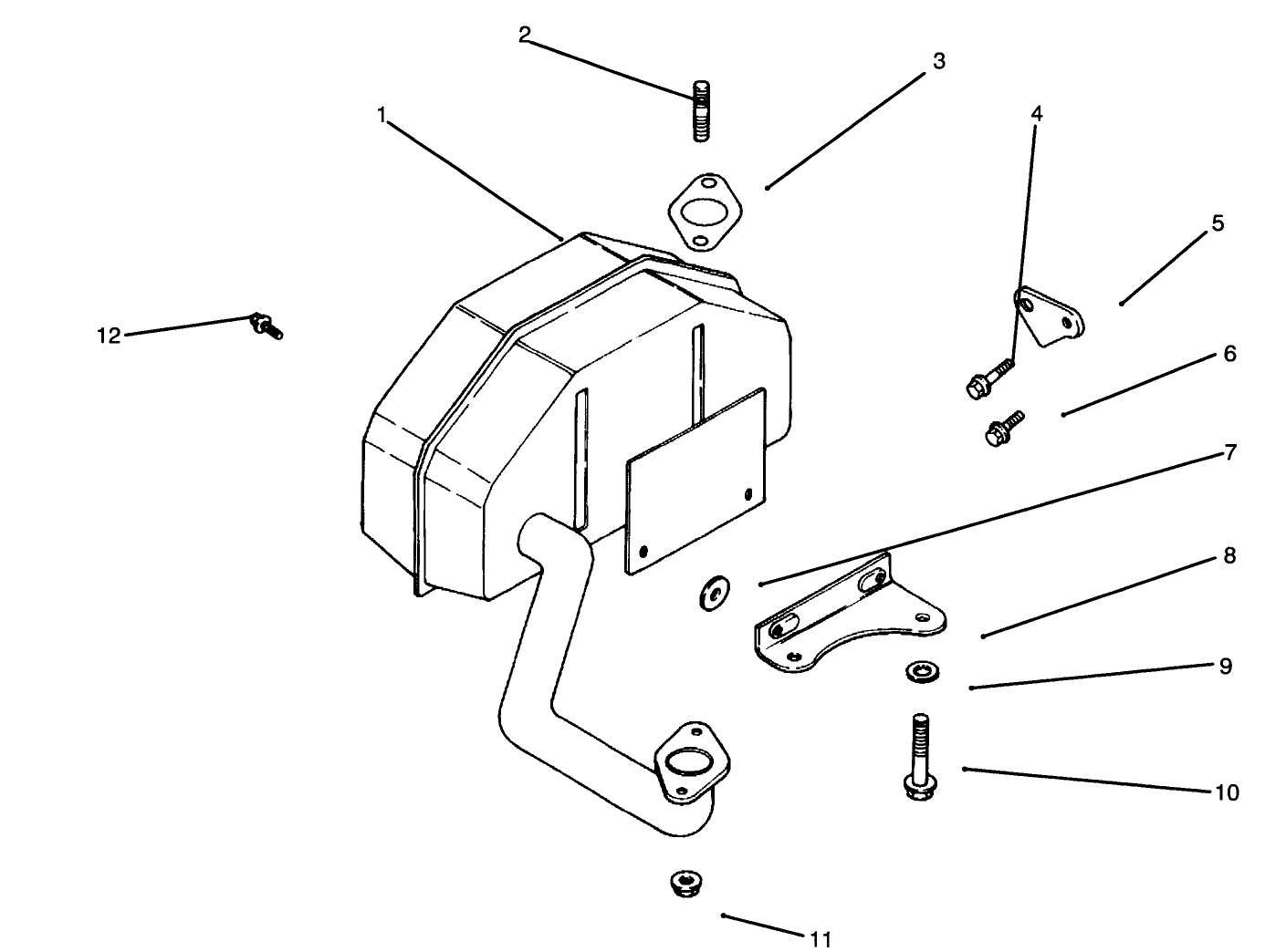 Exhaust-Engine Kohler Model No. Cv14 S-1429 (continued)