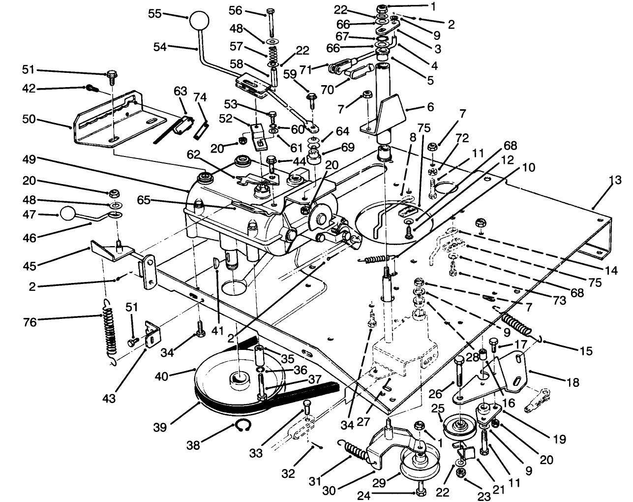 Transmission & Linkage Assembly