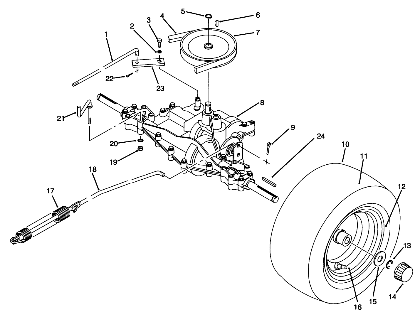 Rear Axle Assembly