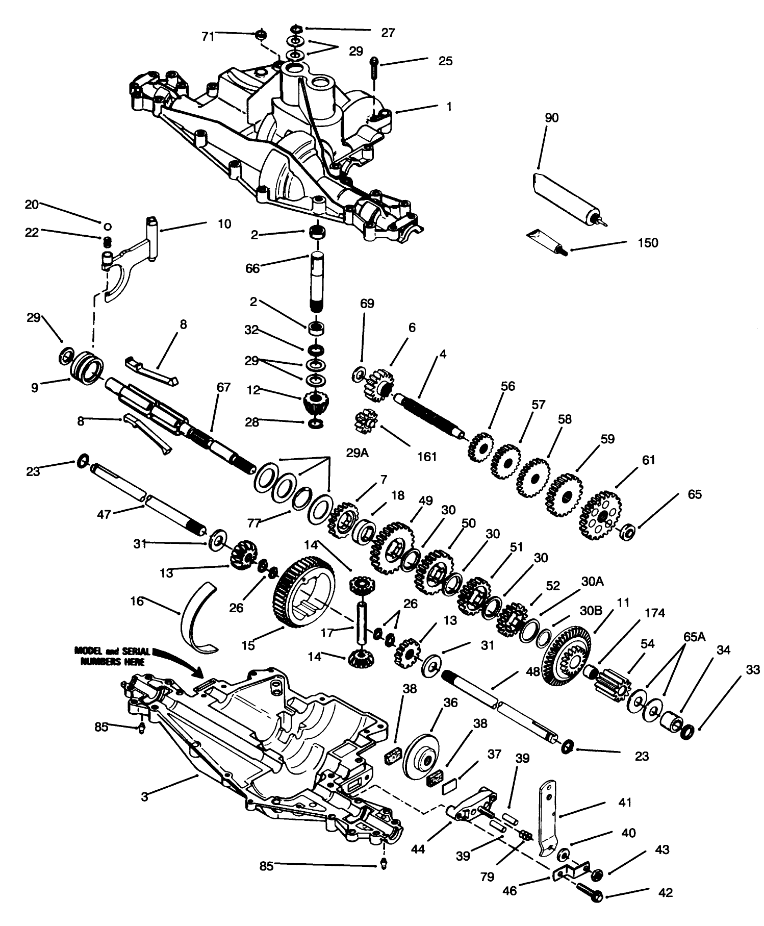 Peerless Transaxle Model No. 915-019