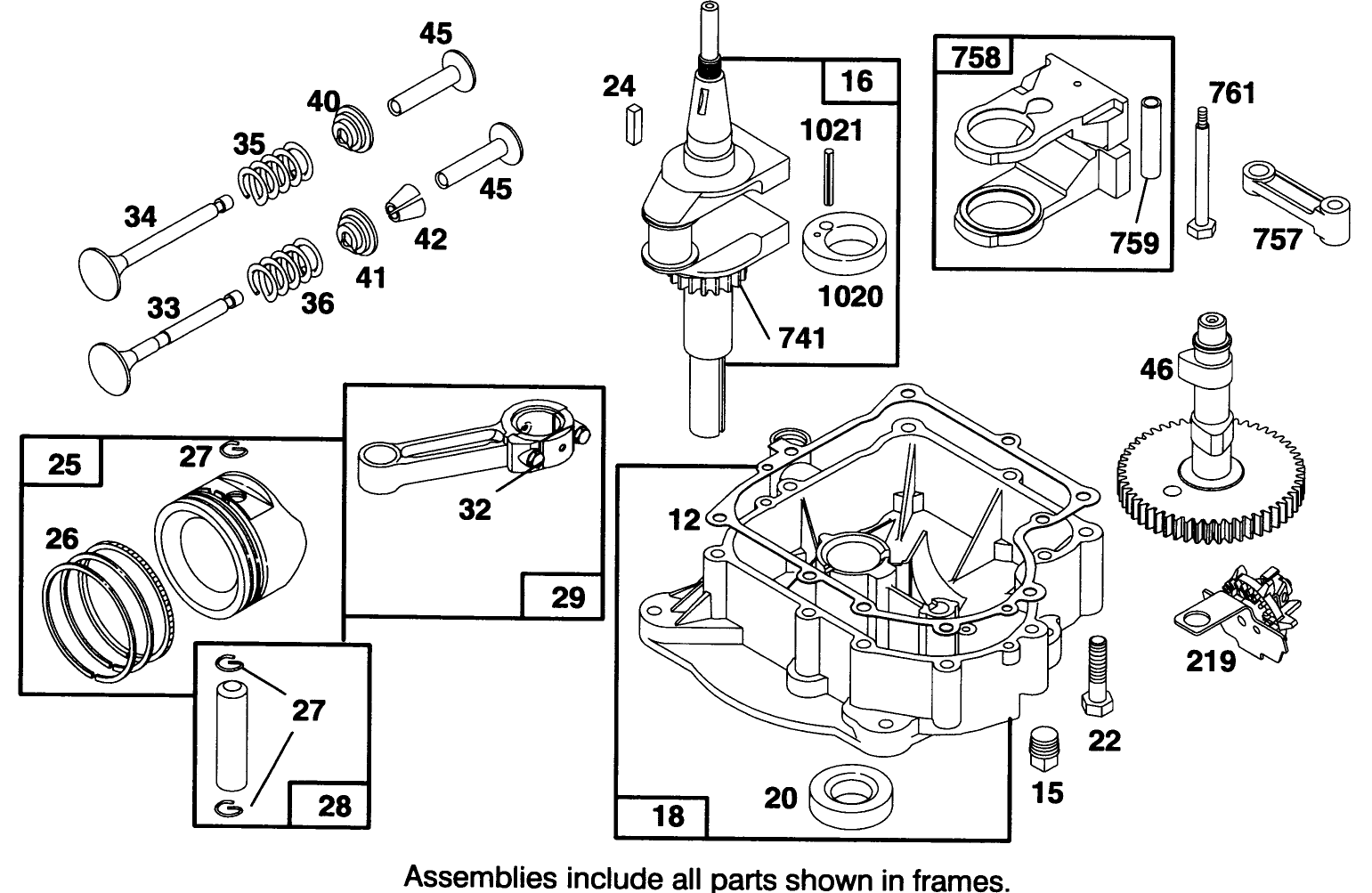 Engine Briggs & Stratton Model 28b707-0126-01