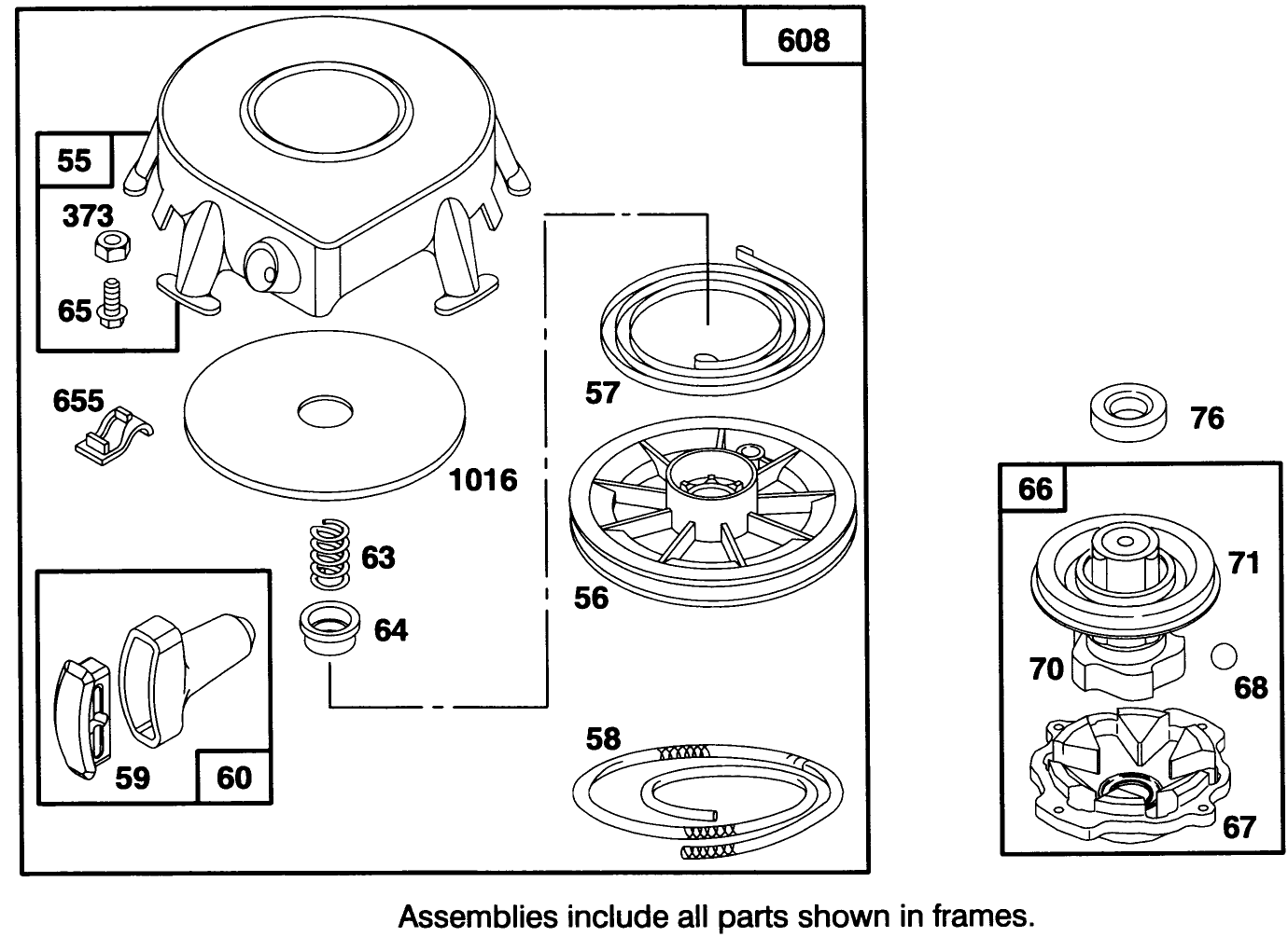 Engine Briggs & Stratton Model 28b707-0126-01