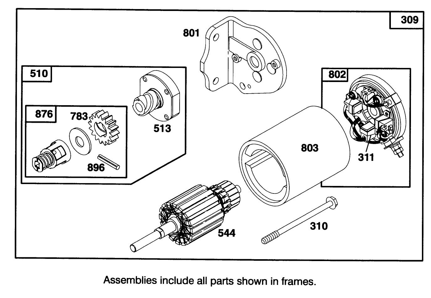 Engine Briggs & Stratton Model 28b707-0126-01