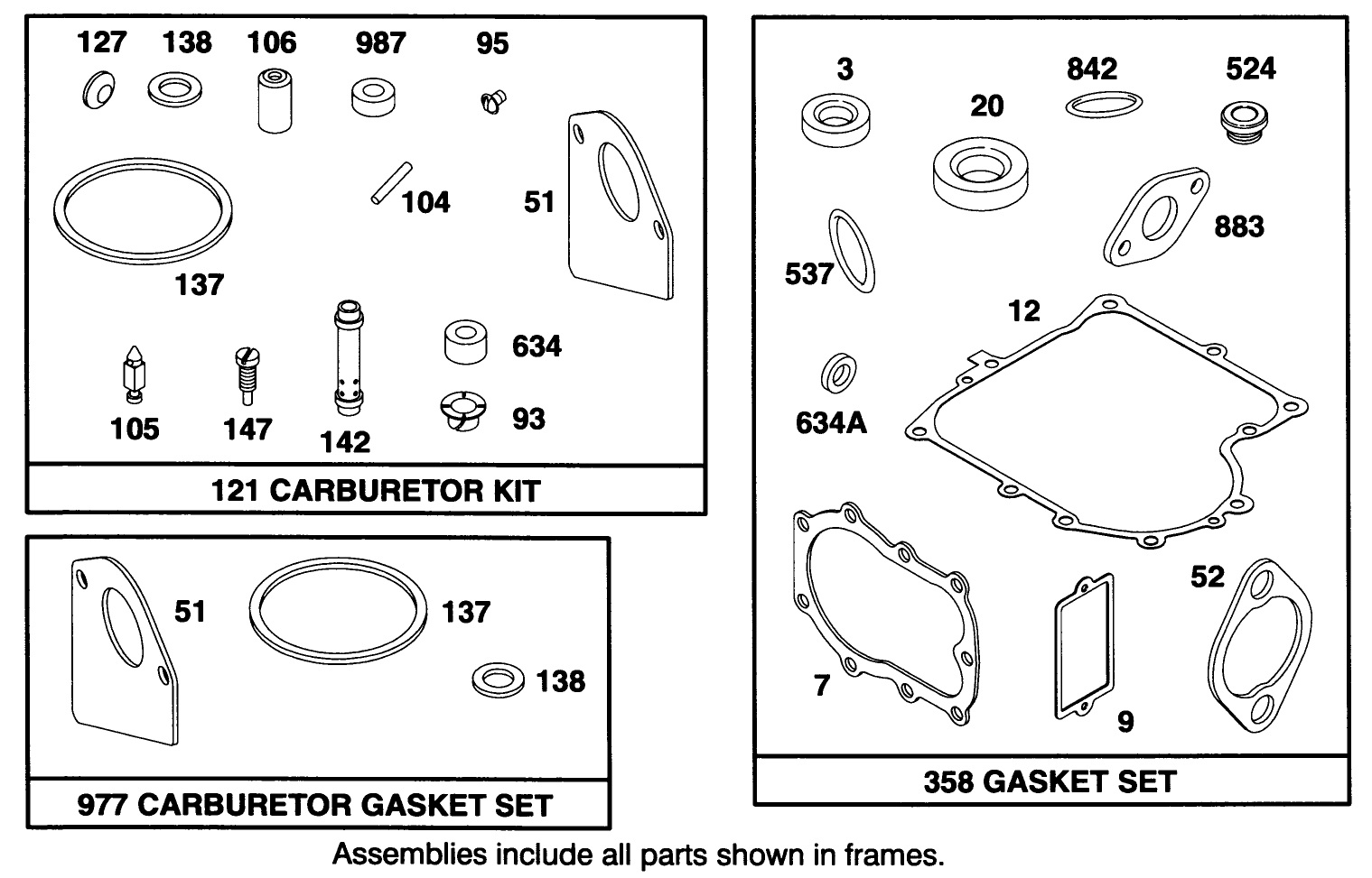 Engine Briggs & Stratton Model 28b707-0126-01