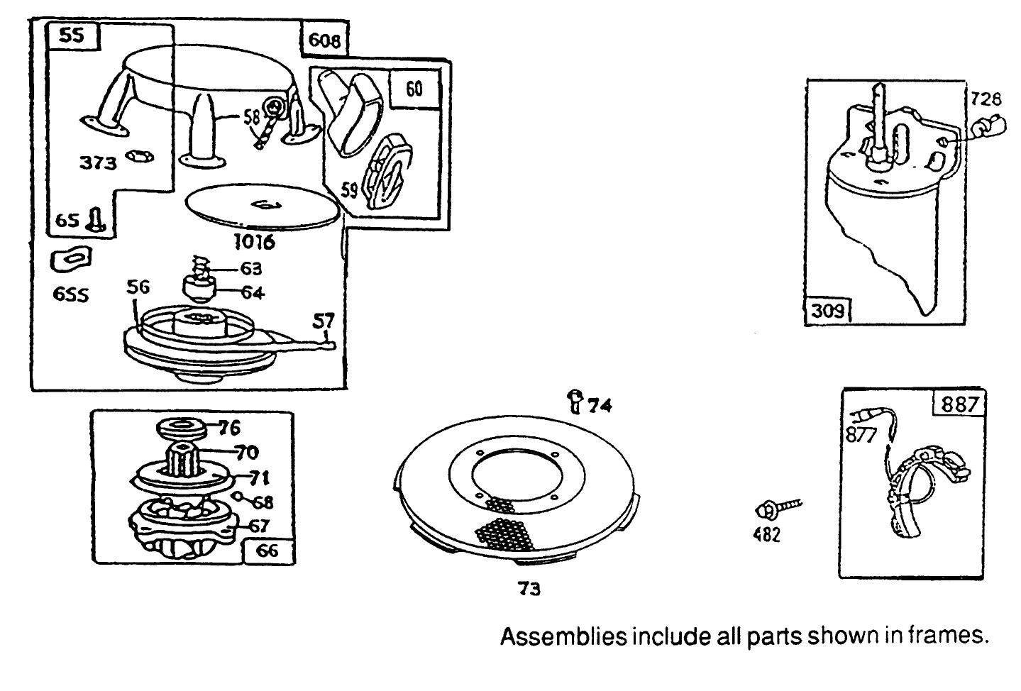 Rewind-Briggs & Stratton No. 286707-0119-01