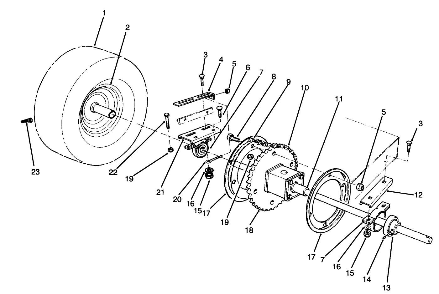 Rear Axle Assembly