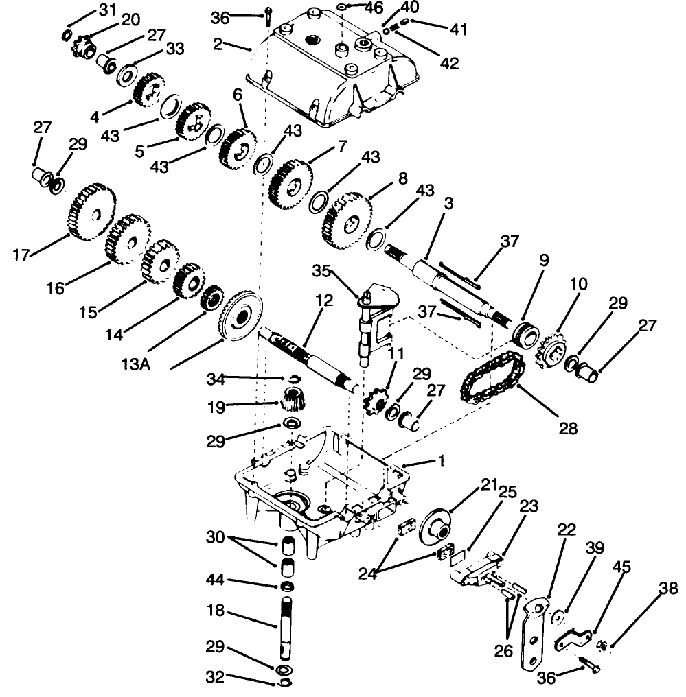 Transmission Peerless Model 700-025