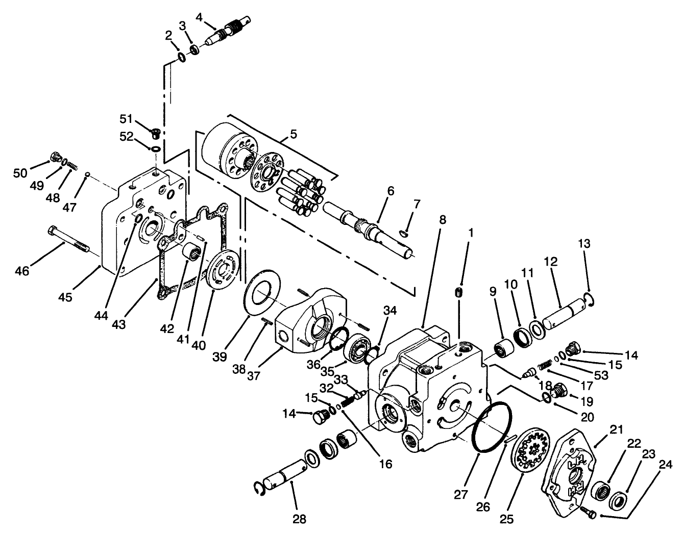 Hydraulic Pump Assembly No. 92-8790