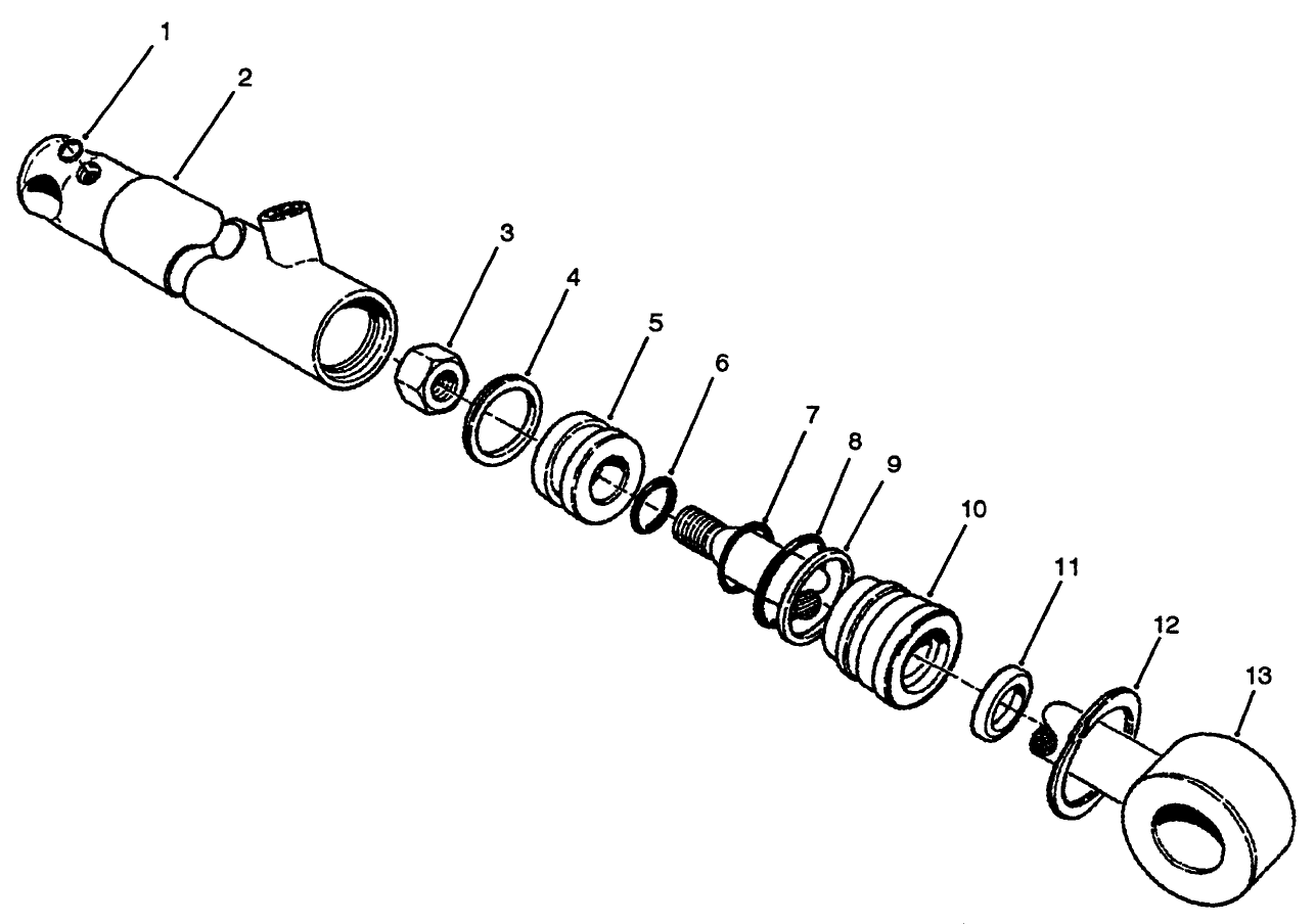 Hydraulic Cylinder Assembly No. 83-7000