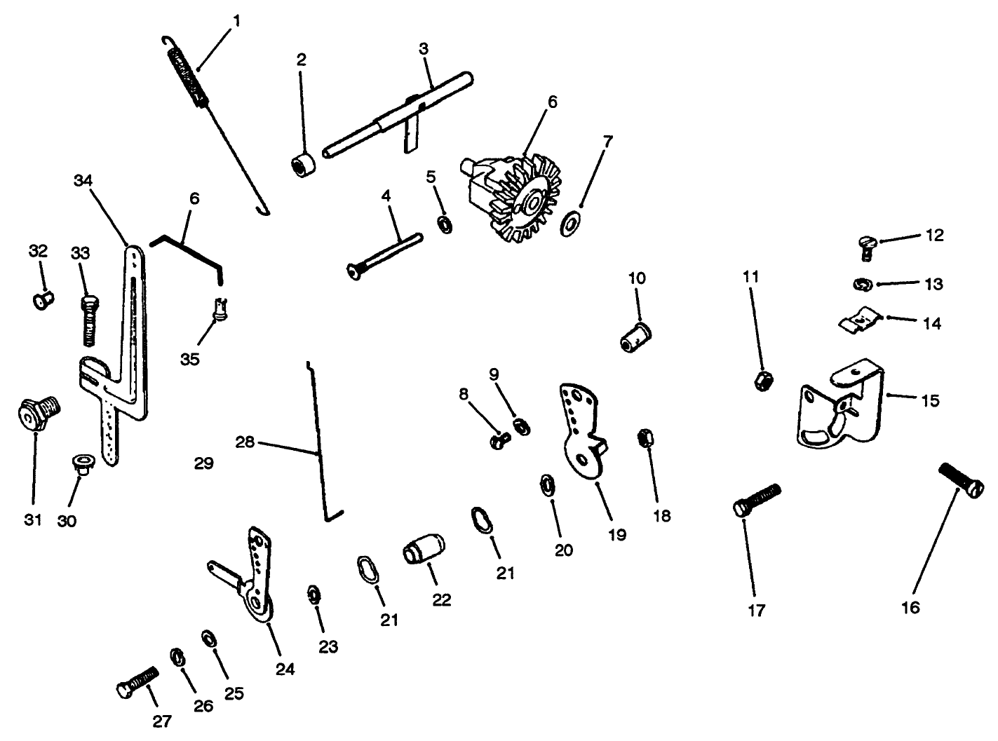 Engine Kohler Model M14s Spec. No. 601561 (cont.)