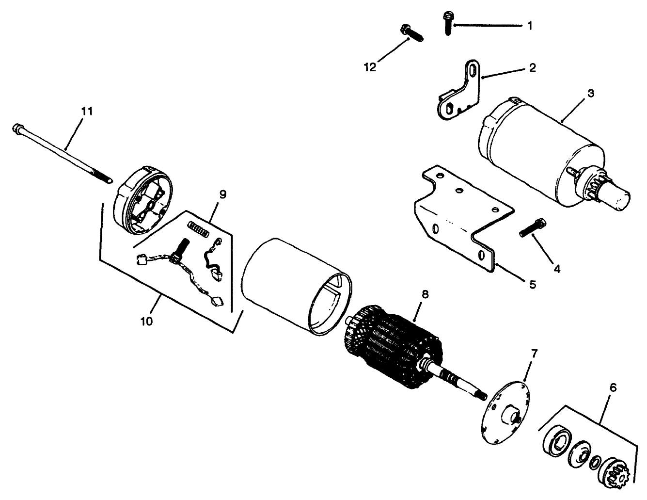 Engine Kohler Model M14s Spec. No. 601561 (cont.)
