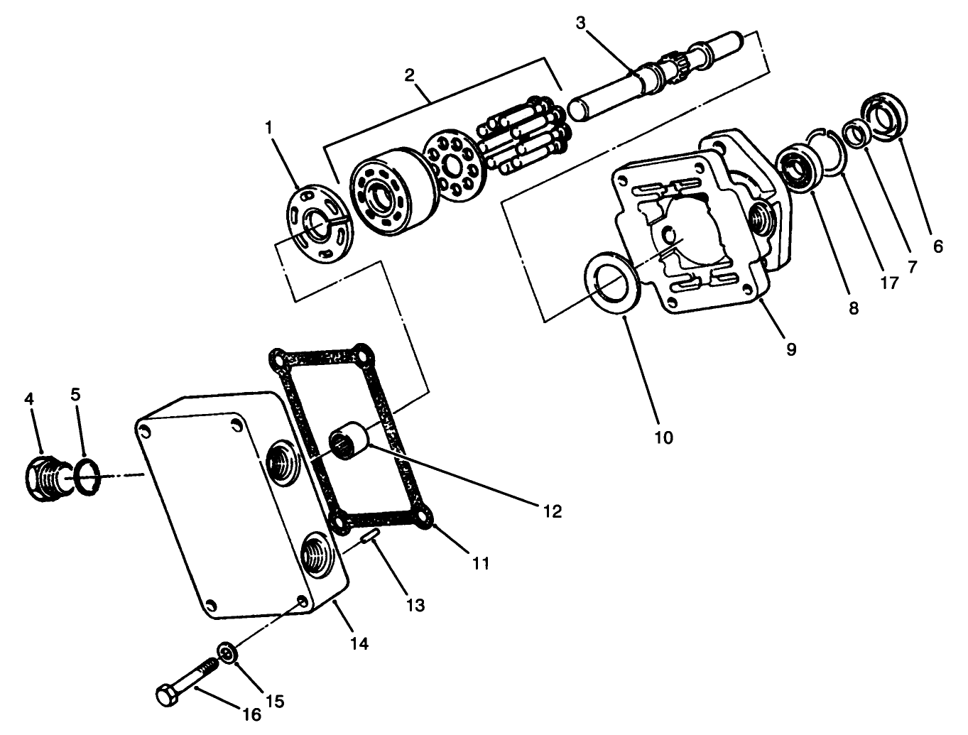 Hydraulic Motor No. 92-2556