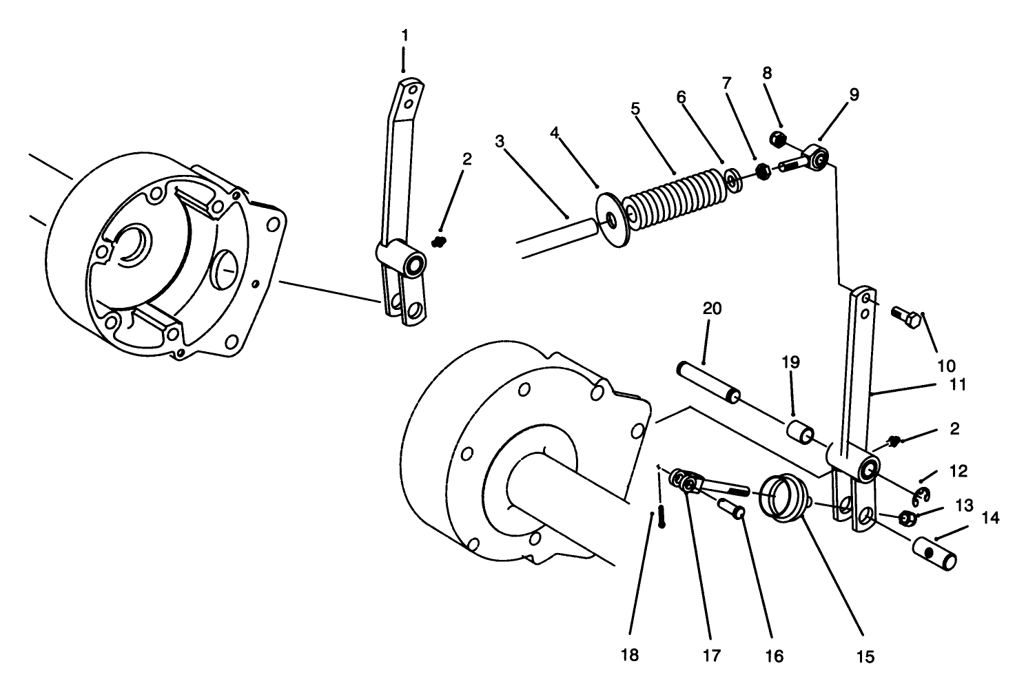 Brake Linkage Assembly