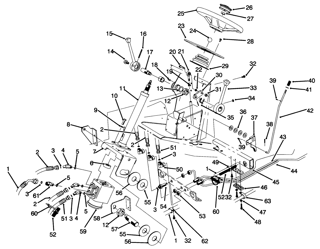 Steering Tower Assembly