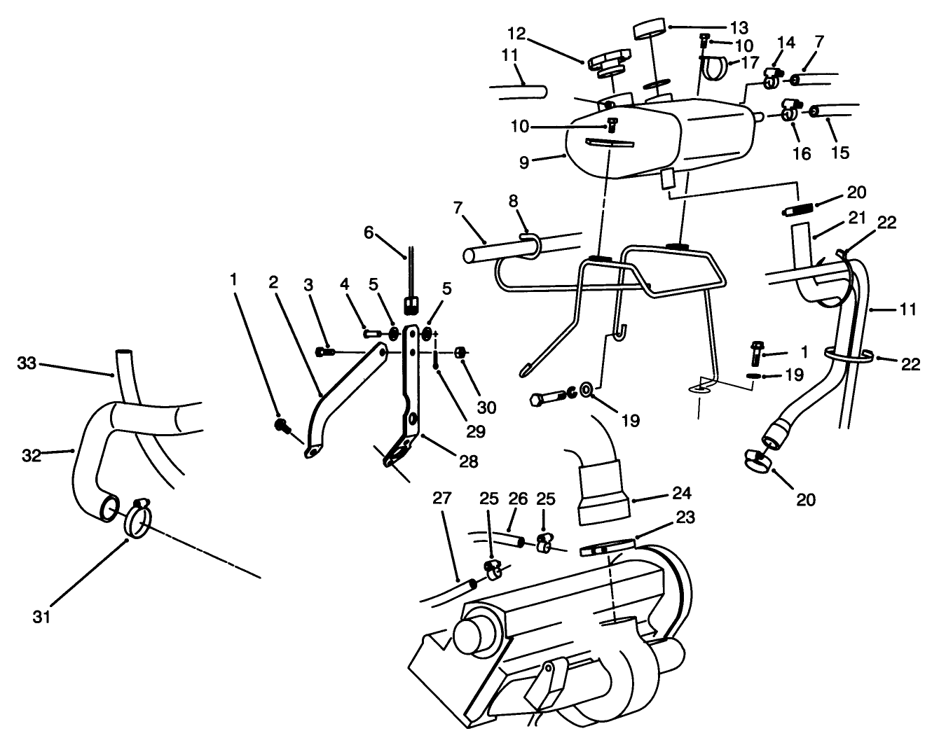 Engine Plumbing Assembly
