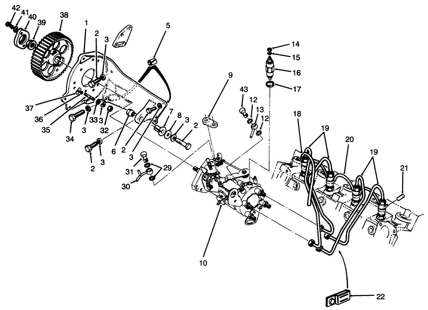 Fuel Injection Pump Assembly