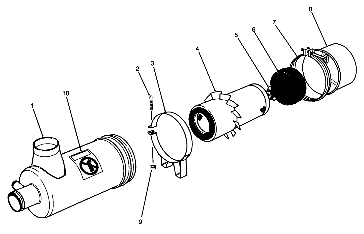 Air Cleaner No. 74-6000