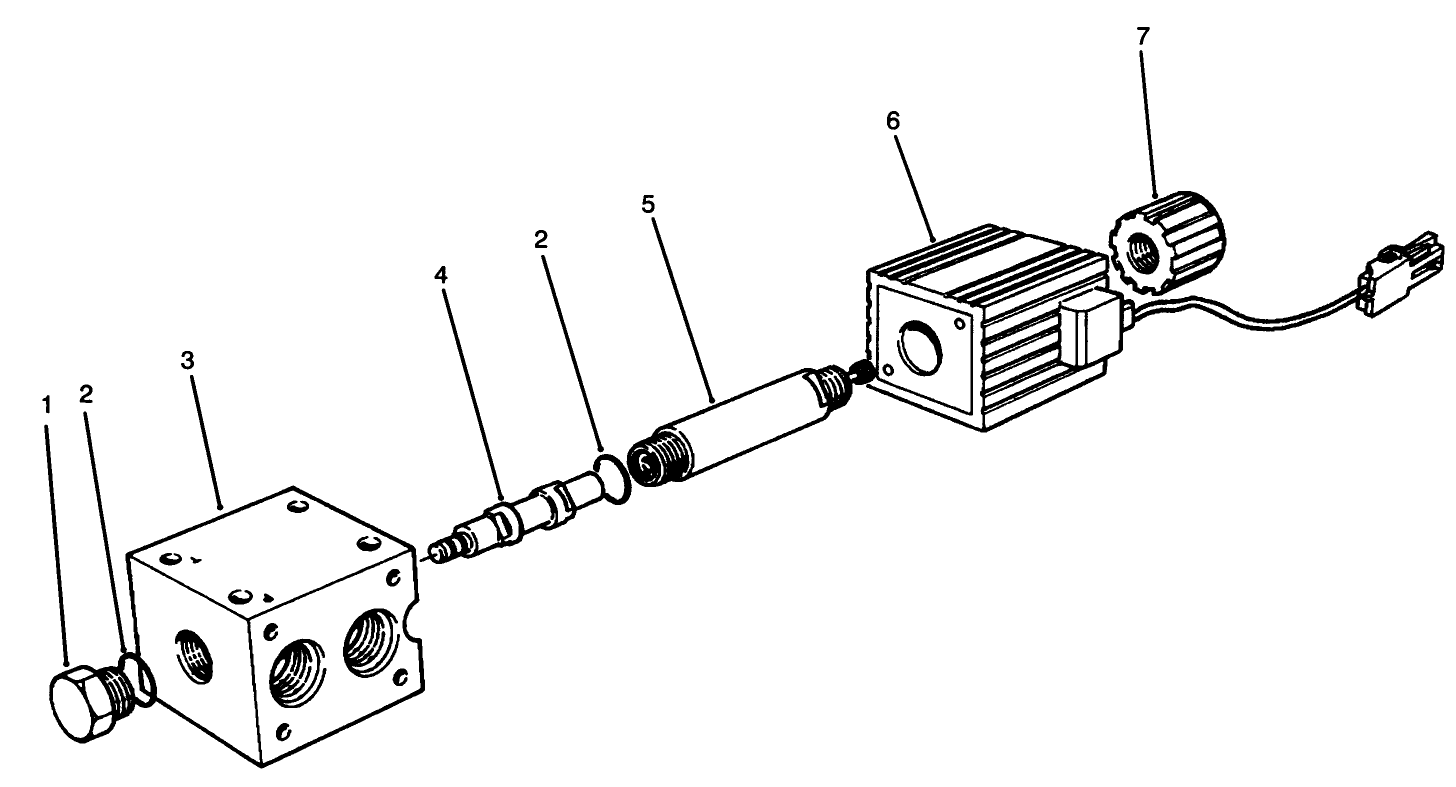 Solenoid Valve Assembly No. 76-9970 (model No. 30455 Only)