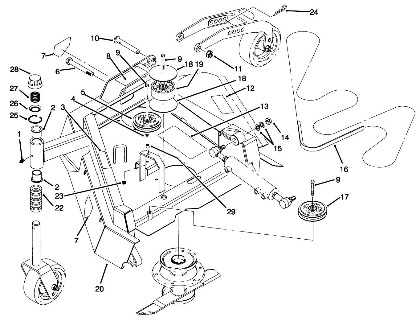 Wing Deck Assembly-R.h.