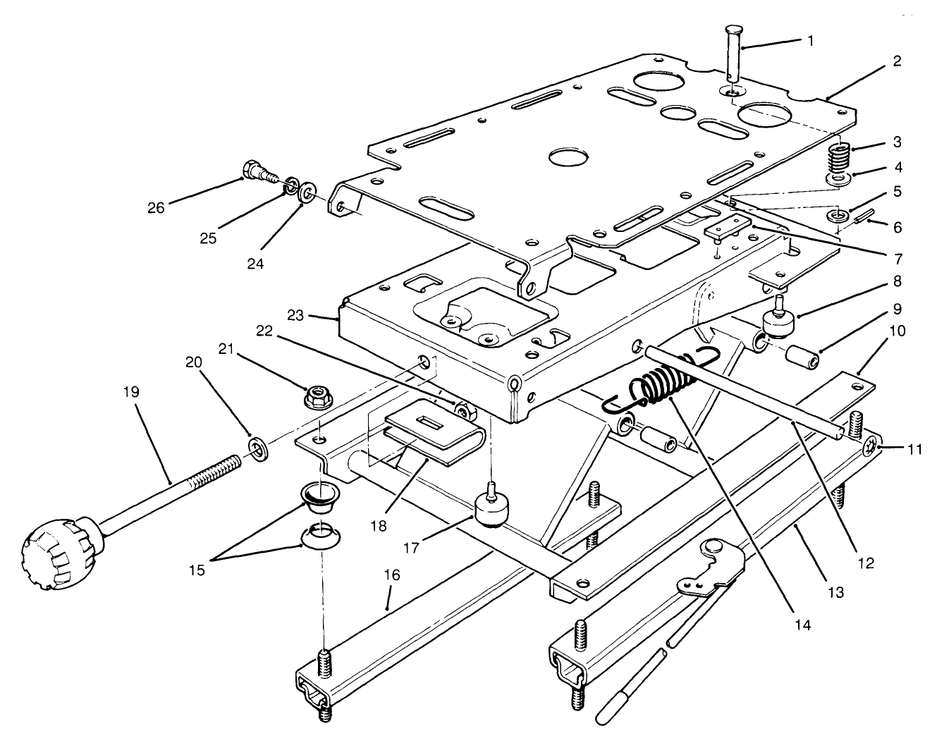 Seat Suspension Assembly