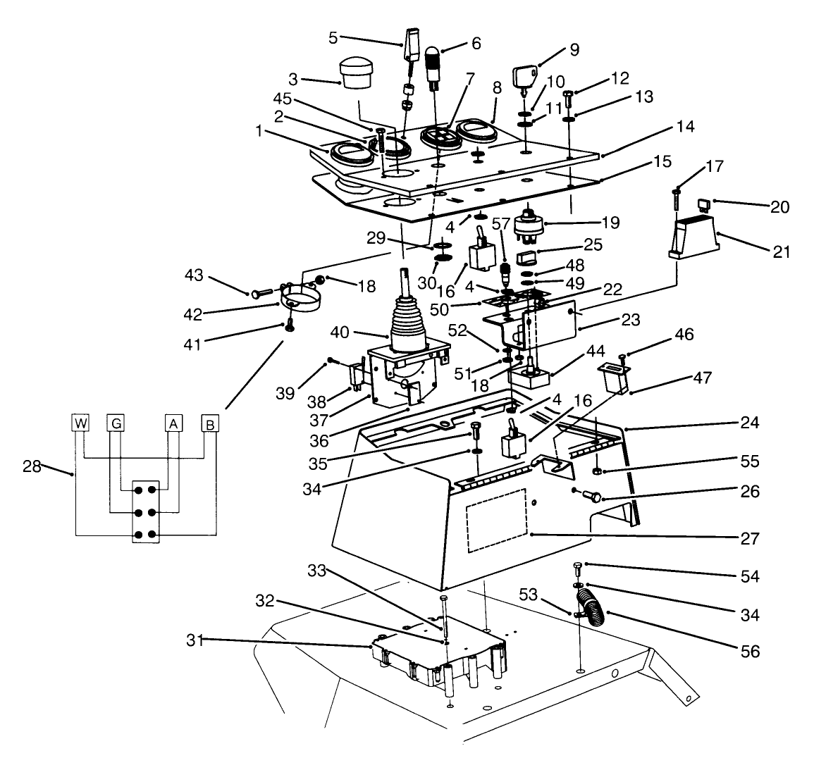 Control Console Assembly