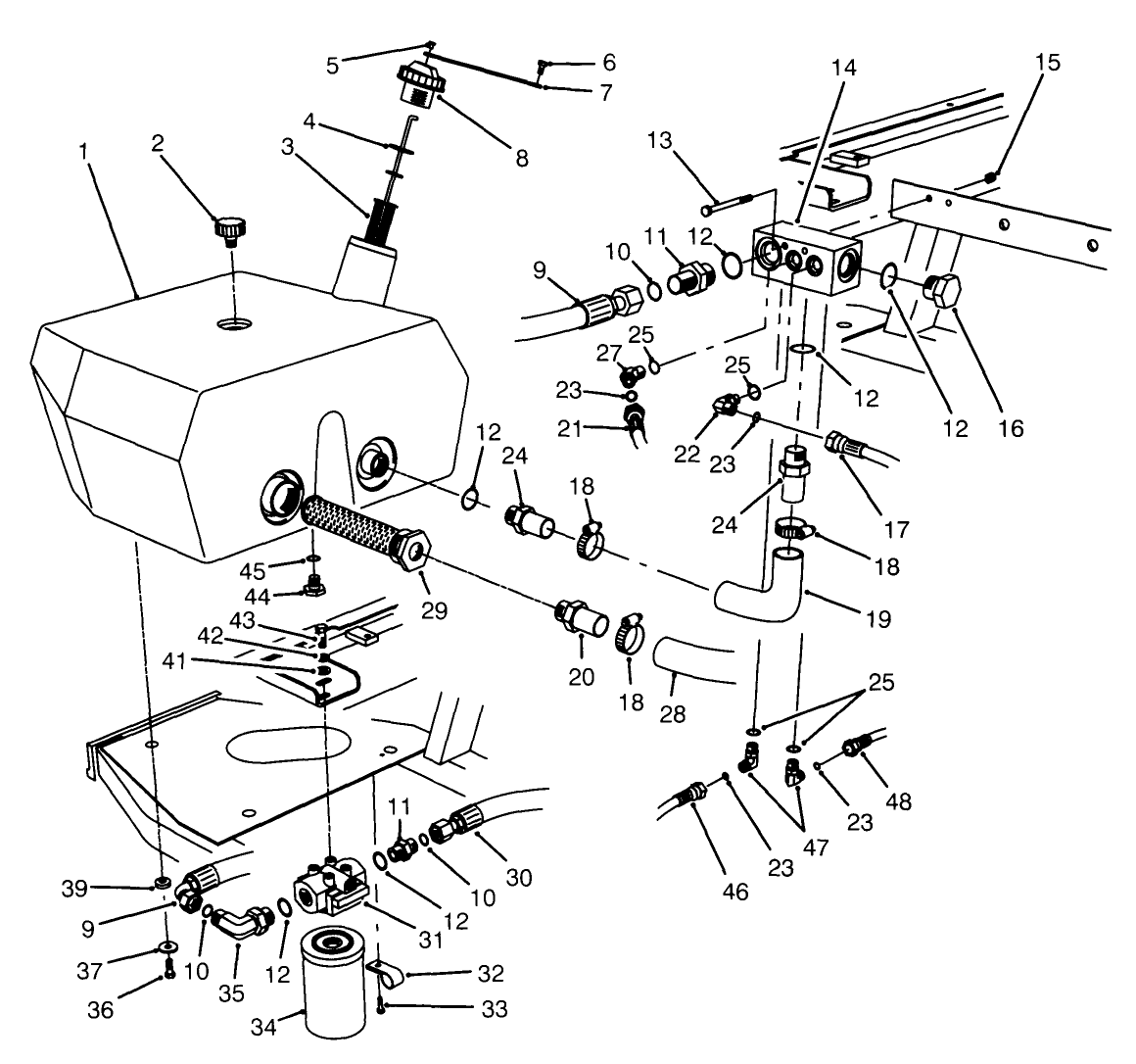 Hydraulic Reservoir Assembly