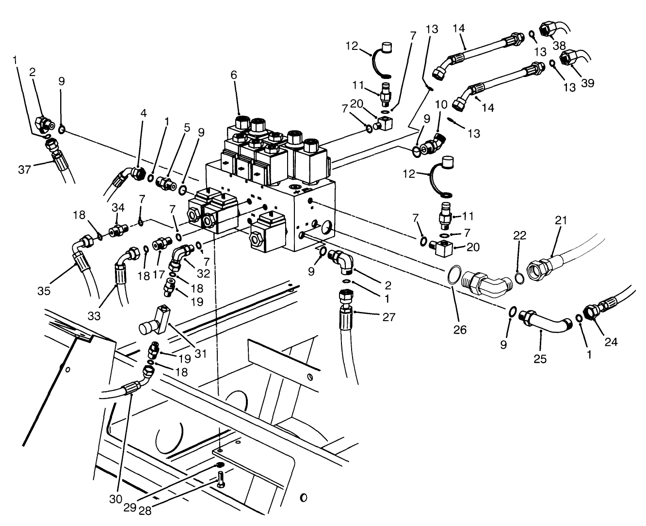 Hydraulic Control Manifold Assembly