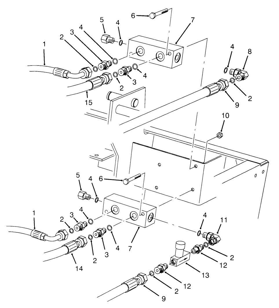 Rear Hydraulic Manifolds
