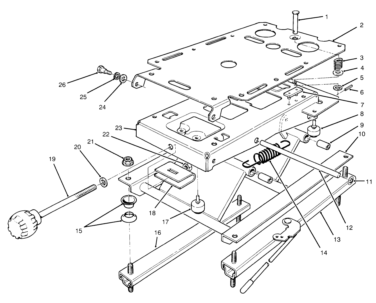 Seat Suspension Assembly