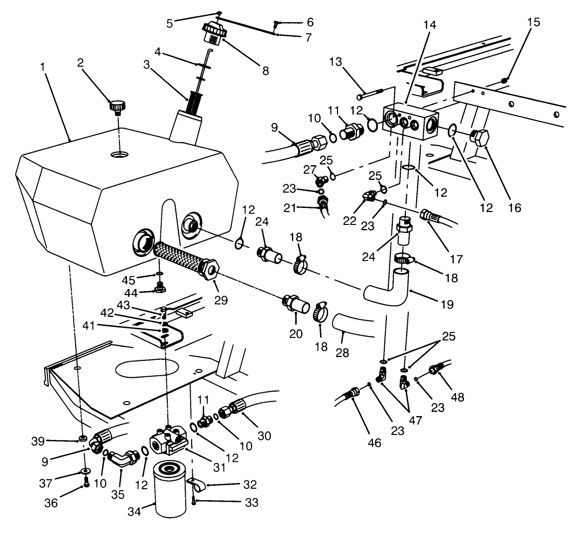 Hydraulic Reservoir Assembly