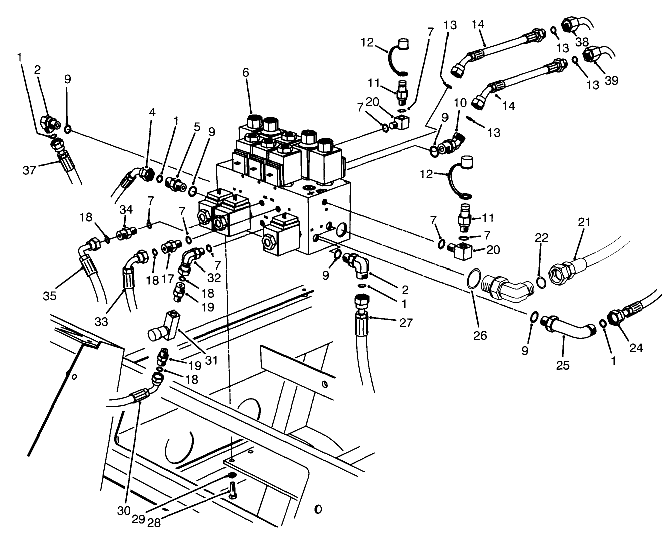 Hydraulic Control Manifold Assembly