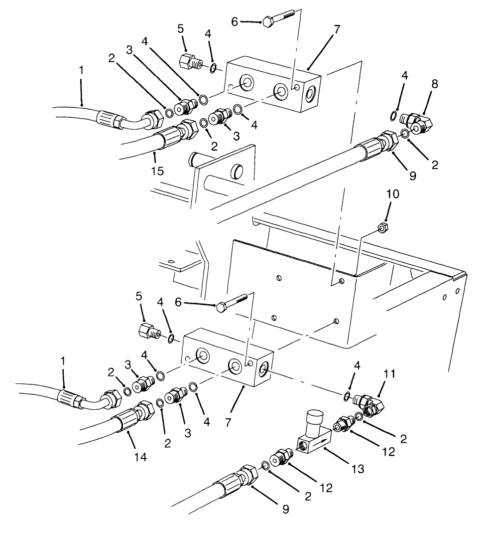 Cutting Unit Hydraulic Components