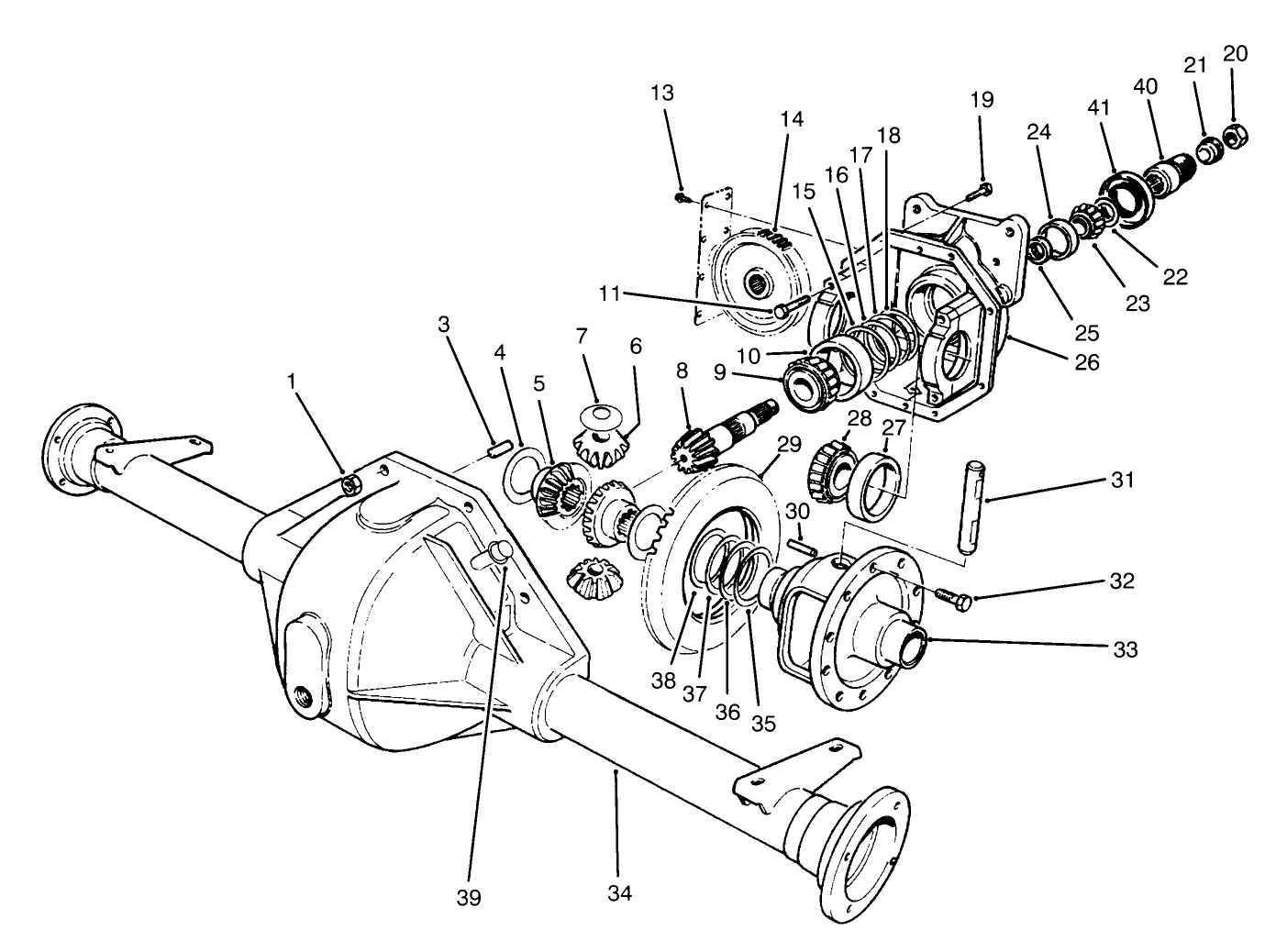 Front Axle Assembly No. 93-0084