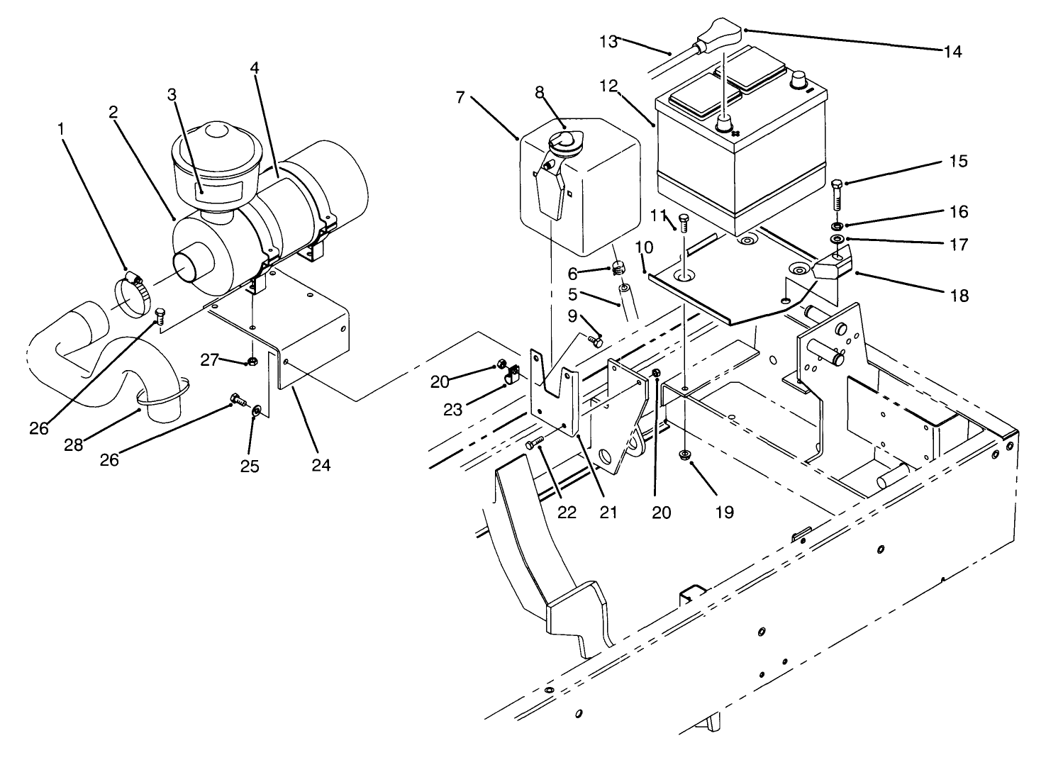 Engine Components Assembly