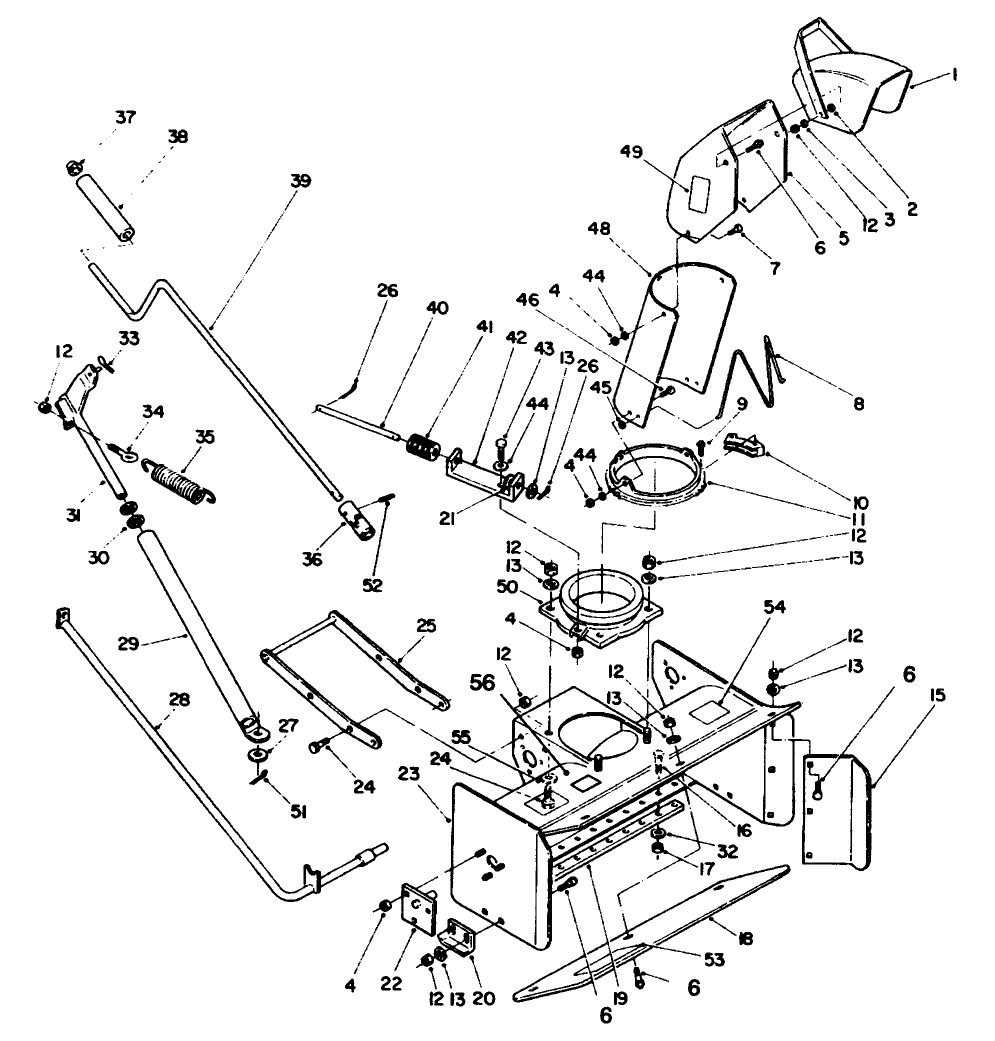 Control & Chute Assembly
