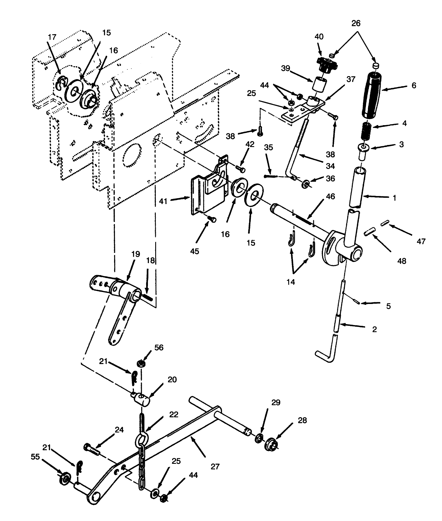 Manual Lift Linkage