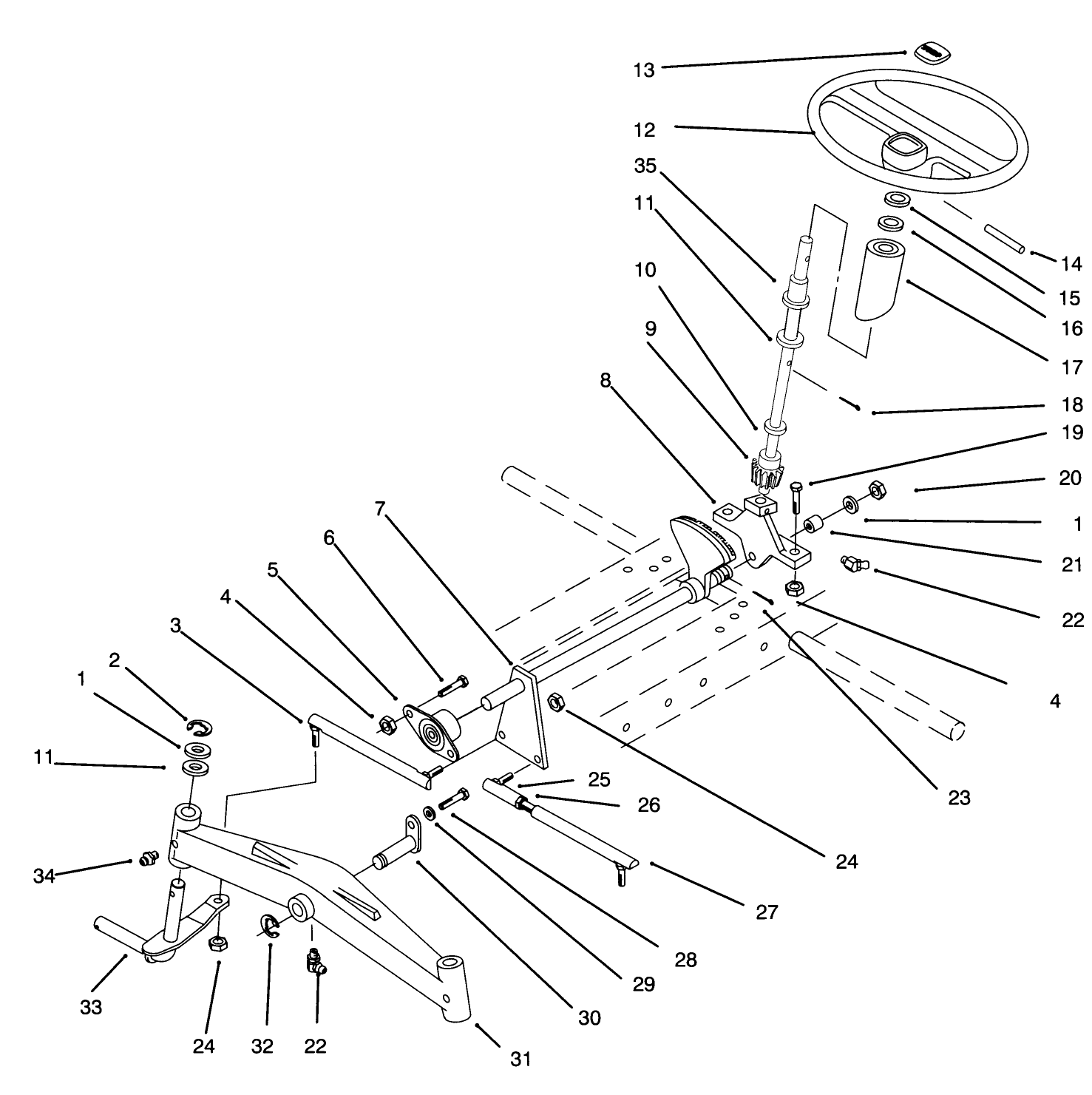 Front Axle And Steering