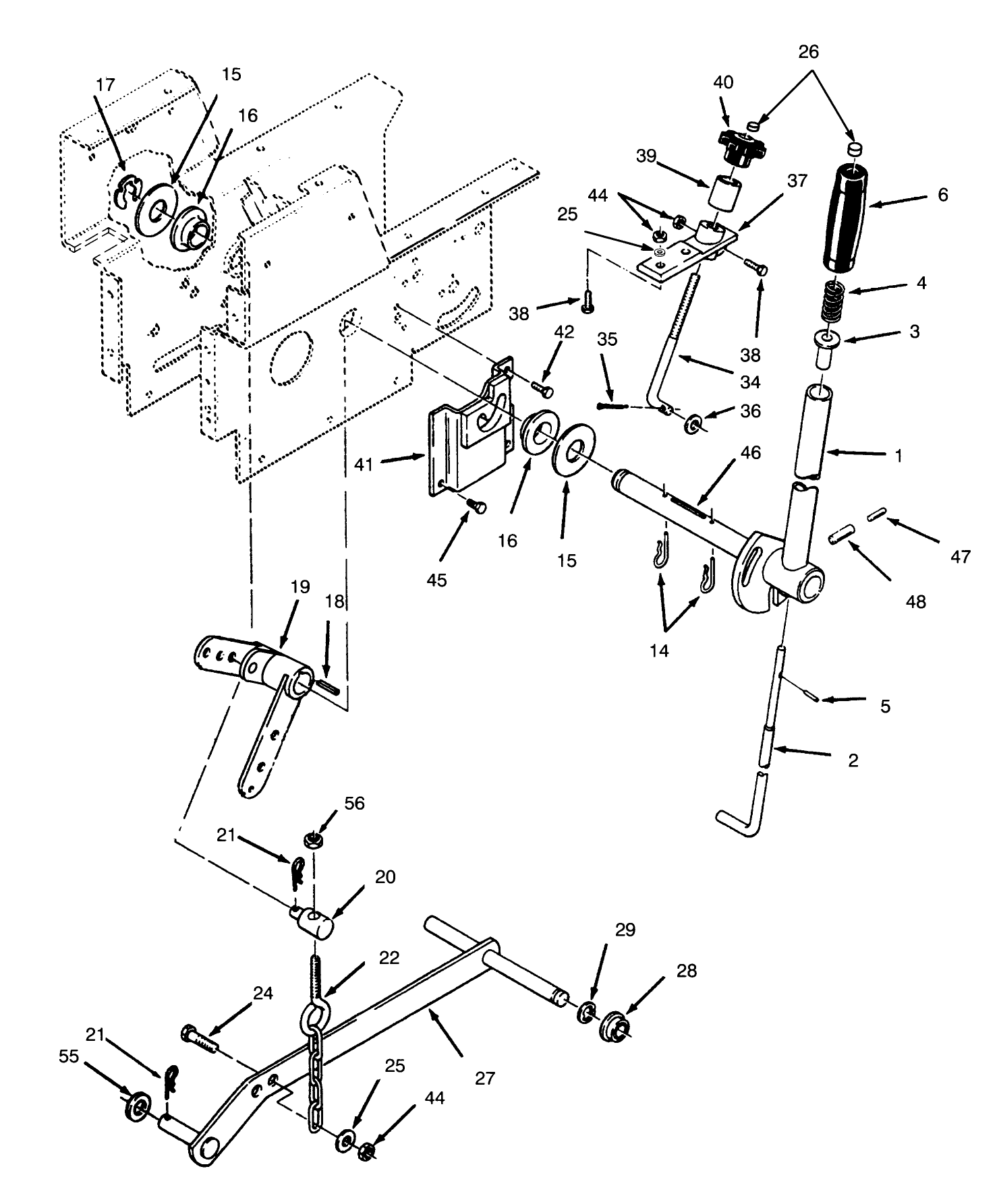 Manual Lift Linkage