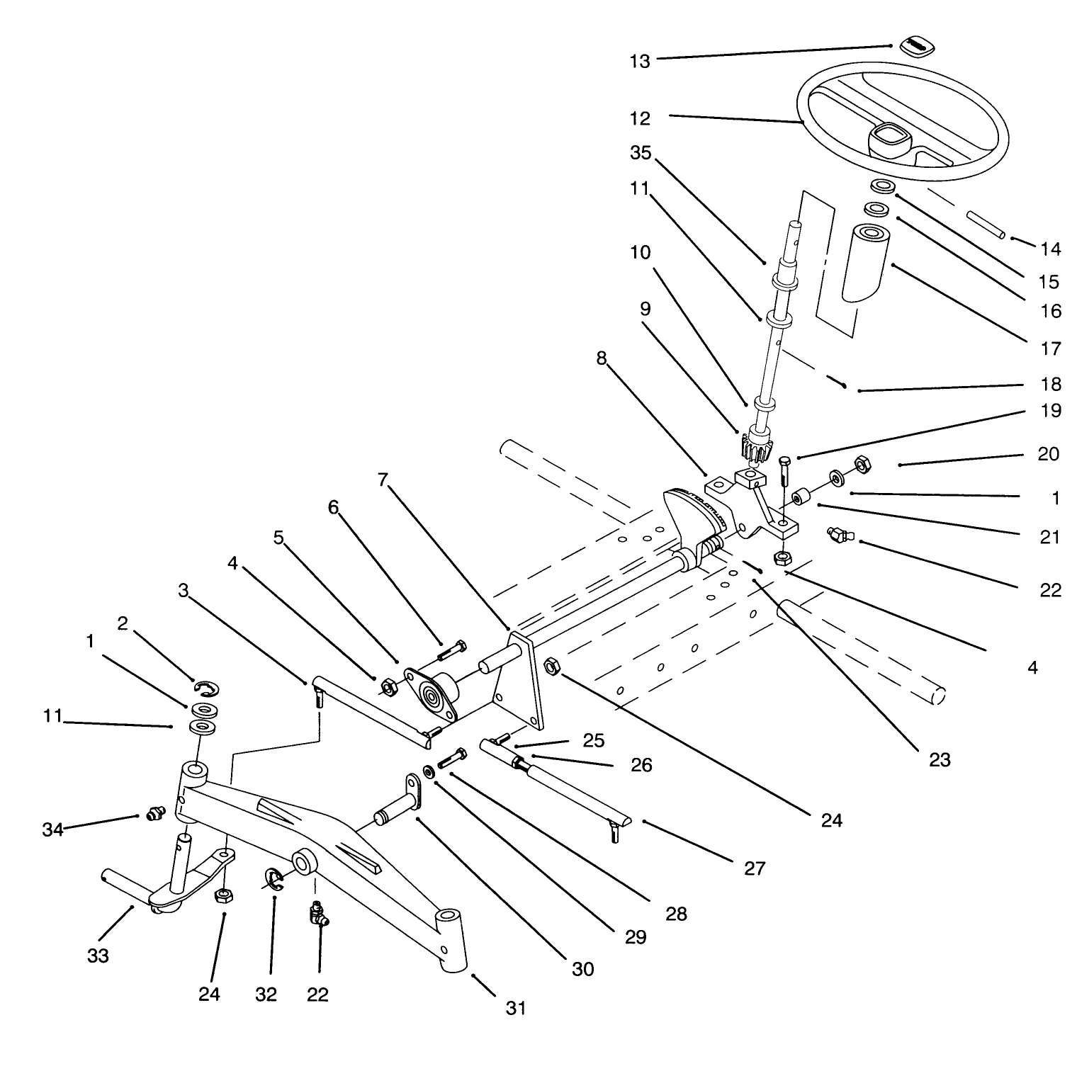 Front Axle And Steering