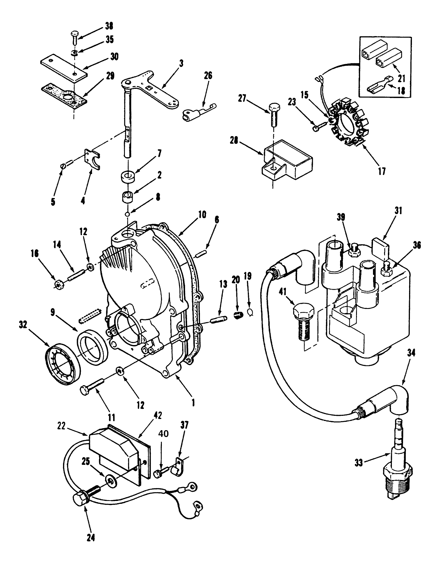 Gearcase And Ignition Controls
