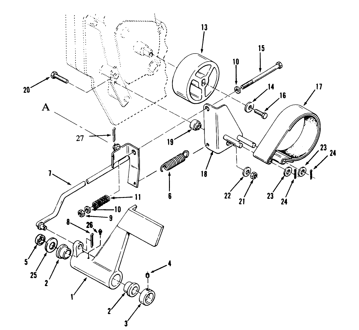 Clutch, Brake And Speed Control Linkage