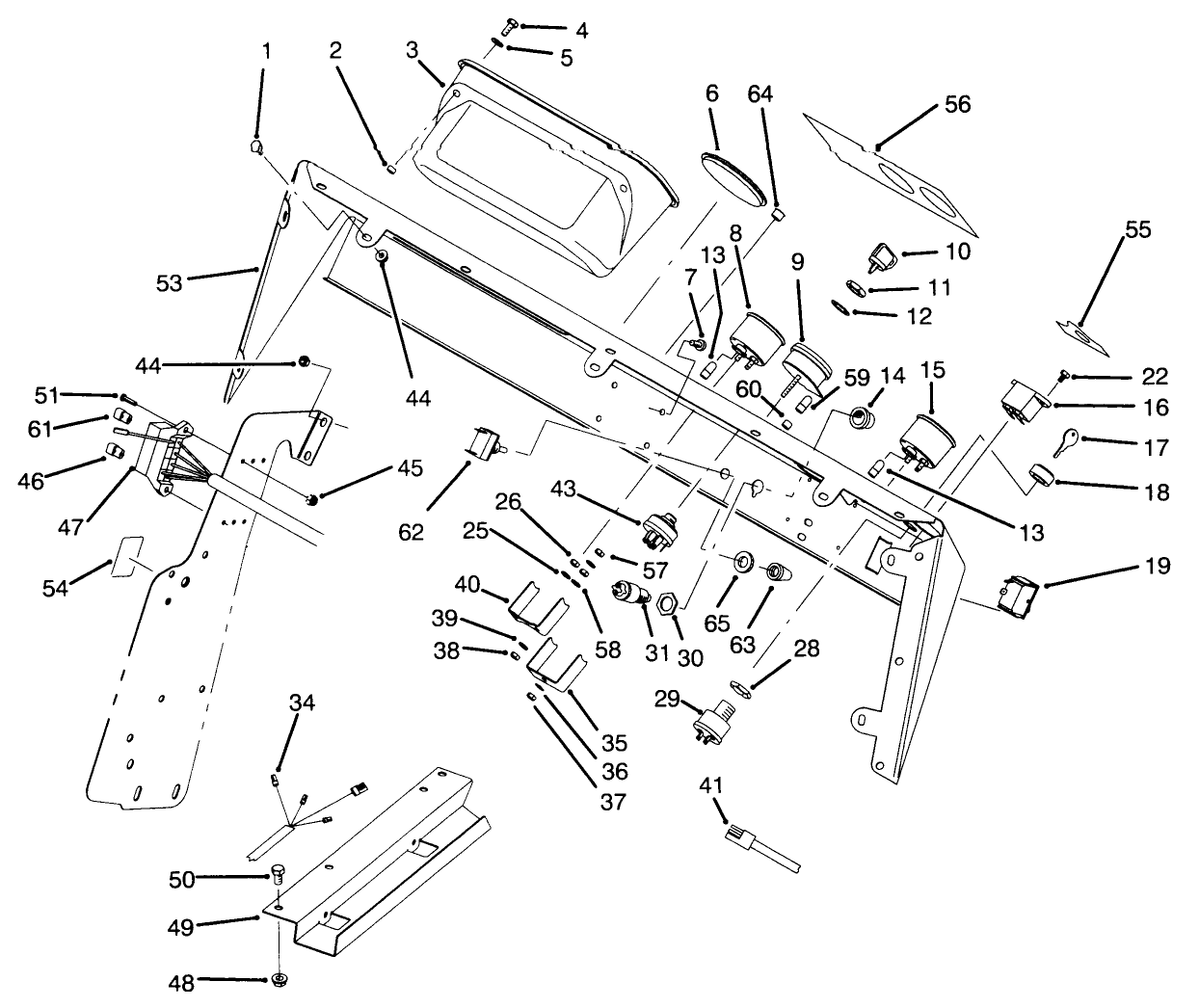 Control Panel Assembly