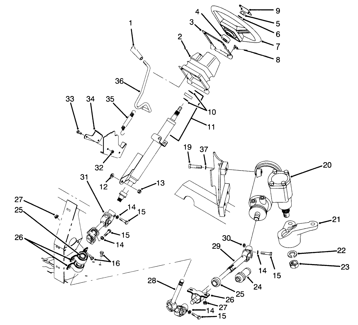 Steering Linkage Assembly